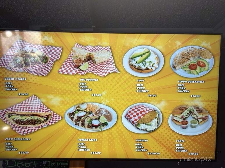Birrieria Donitas - Prosser, WA menu_pic