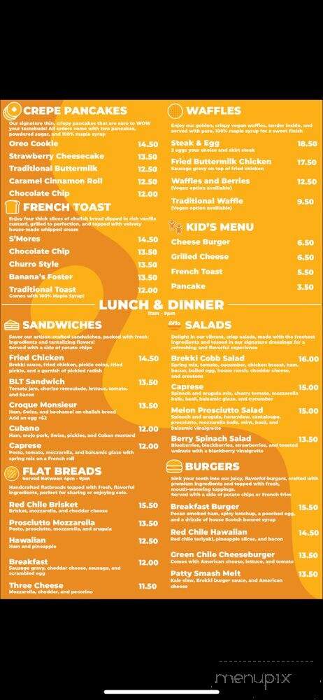 Brekki Brekki - Albuquerque, NM menu_pic