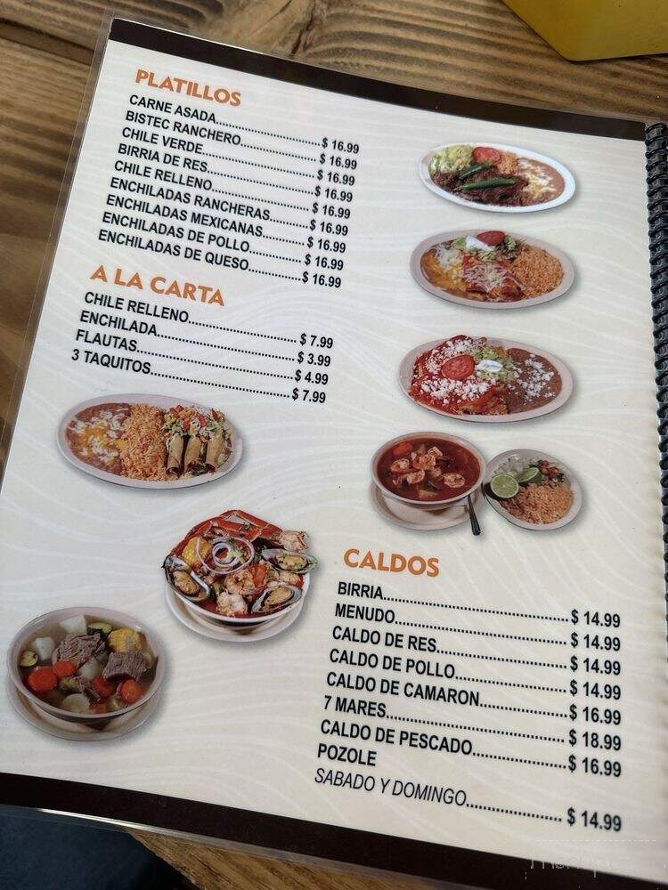 Como en Casa Mexican Grill - Lynwood, CA menu_pic