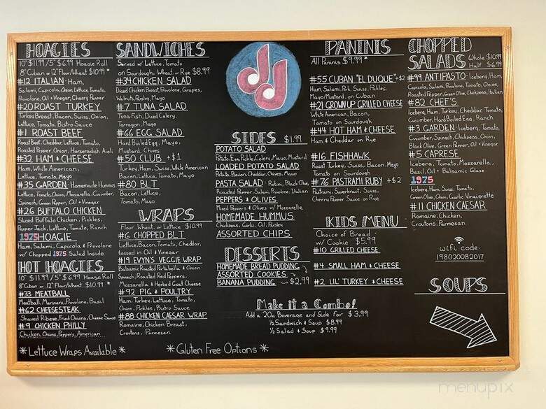Danny's Deli - Lithia, FL menu_pic