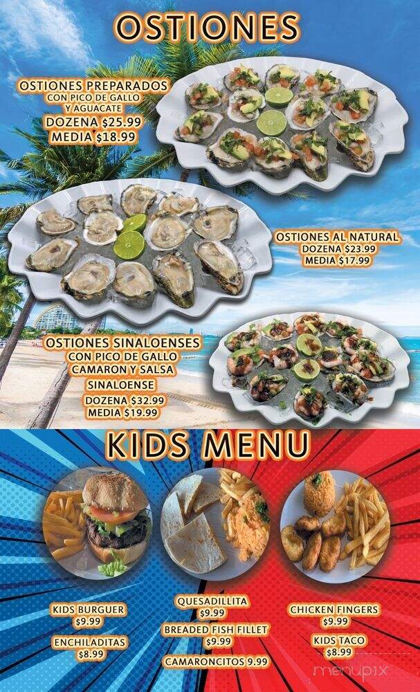El Sinaloense - Dallas, TX menu_pic