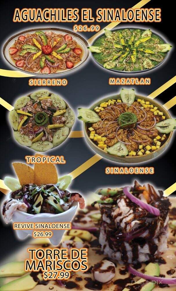 El Sinaloense - Dallas, TX menu_pic