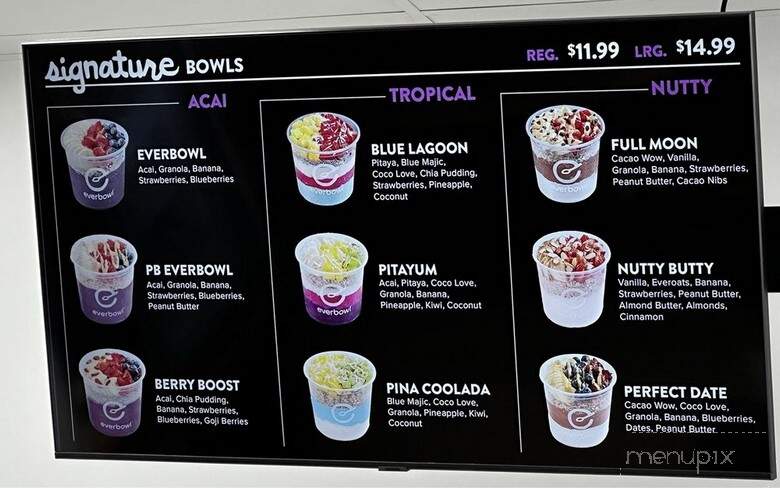 Everbowl - Town and Country, MO menu_pic