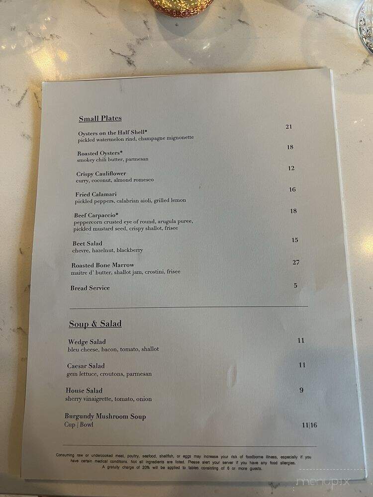 Gaskins On Emma - Springdale, AR menu_pic