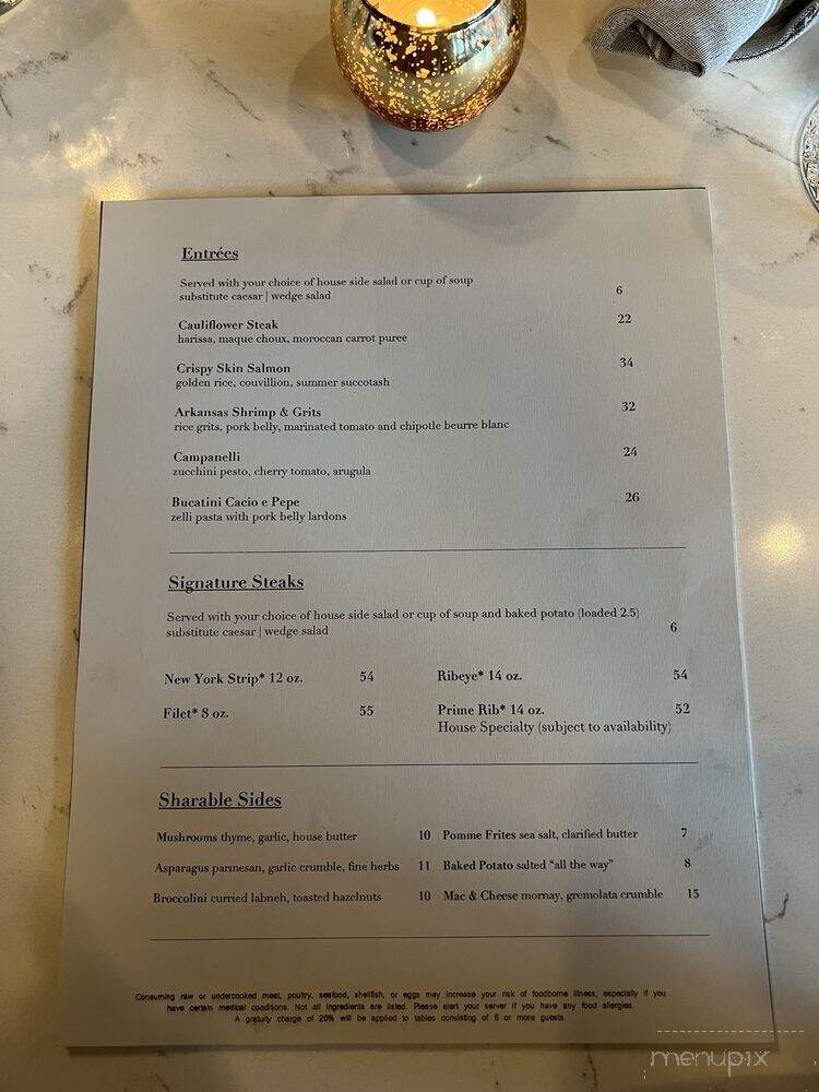 Gaskins On Emma - Springdale, AR menu_pic