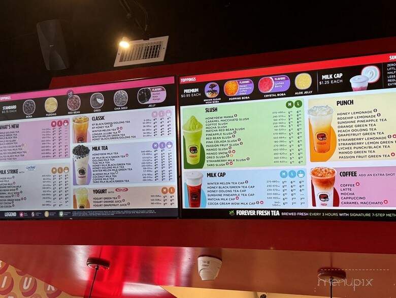 Kung Fu Tea/TKK Fried Chicken - Hazlet, NJ menu_pic