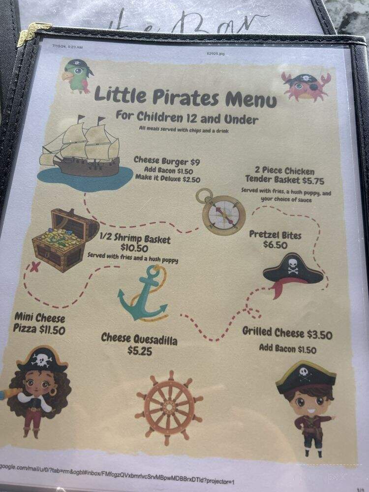 Madison Lighthouse Restaurant & Bar - Madison, IN menu_pic