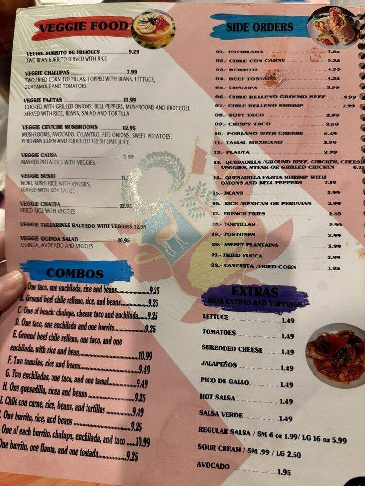 Misky Peruvian Latin Restaurant and Bar - Dothan, AL menu_pic