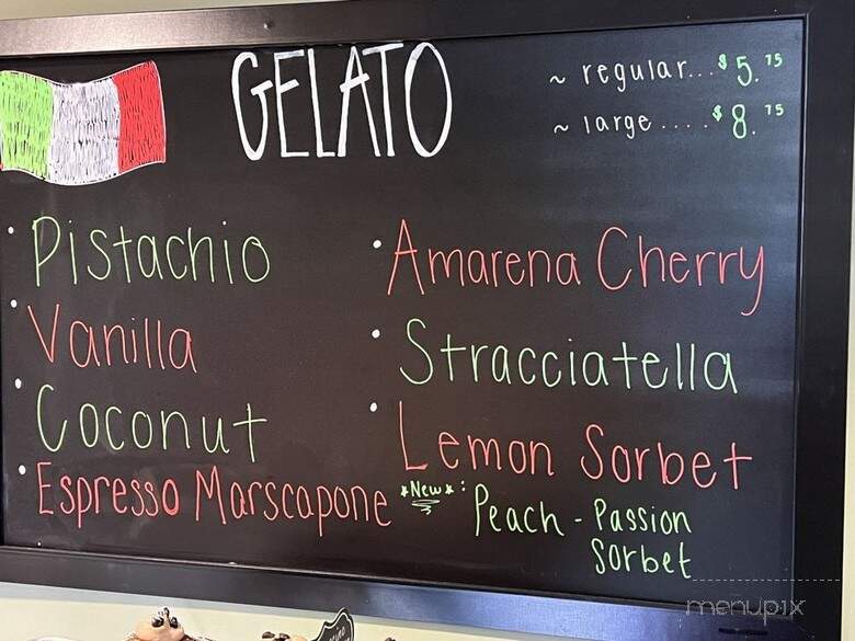 Nana's Caffe Italiano - Sandwich, MA menu_pic