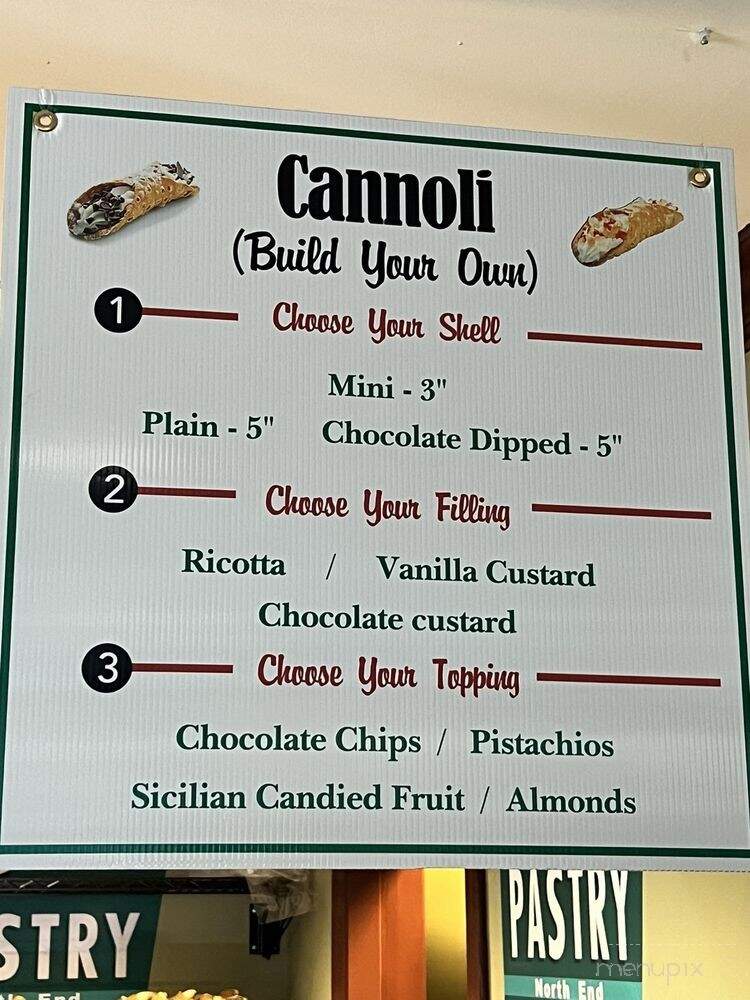 Nana's Caffe Italiano - Sandwich, MA menu_pic
