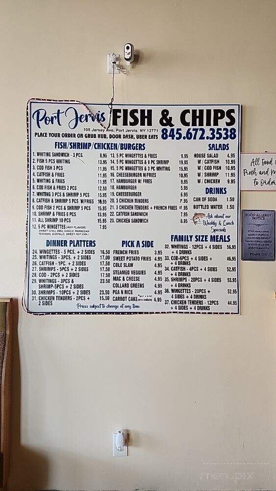 Port Jervis Fish N Chips - Port Jervis, NY