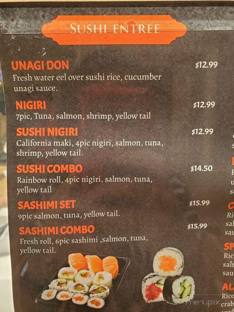 Sushi Mania - Aurora, IL menu_pic