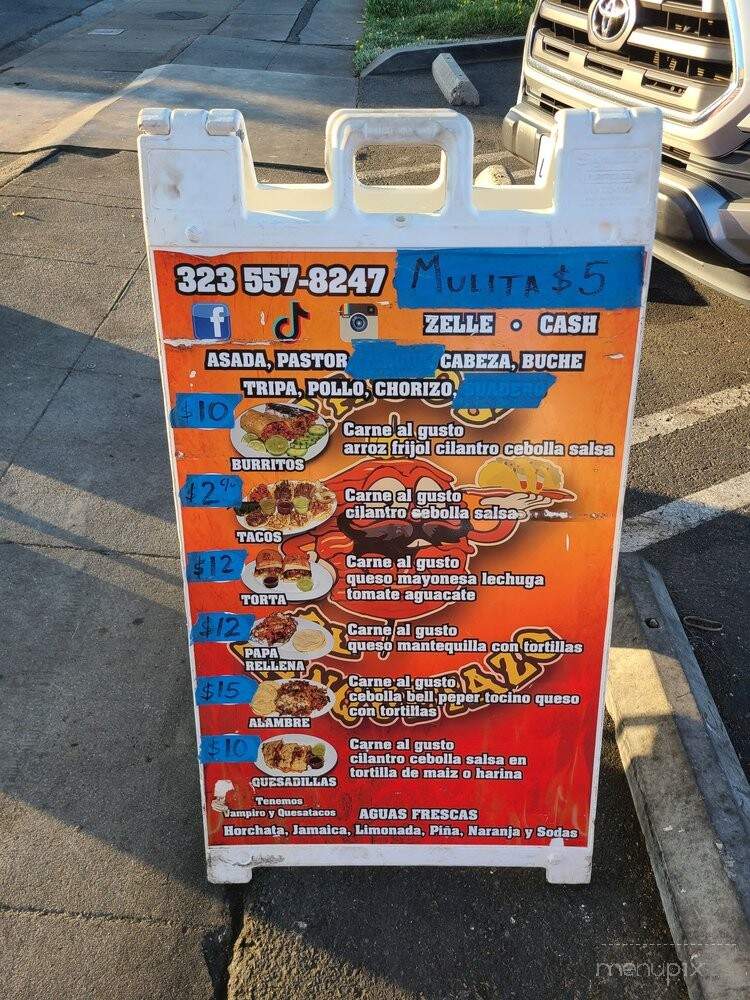 Tacos El Banquetazo - Los Angeles, CA menu_pic