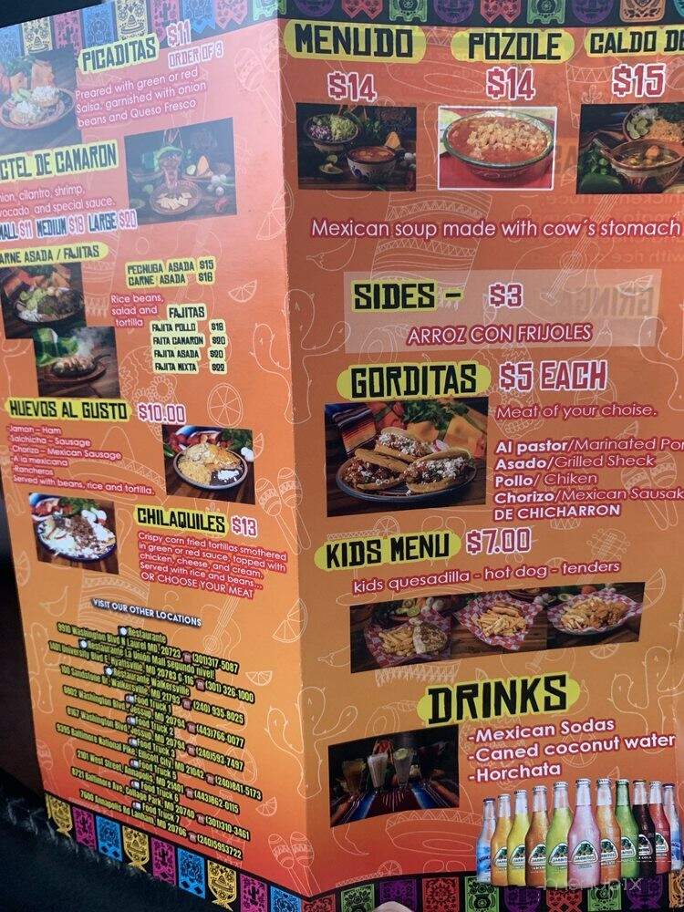 Taqueria Los Primos 2 - Jessup, MD menu_pic