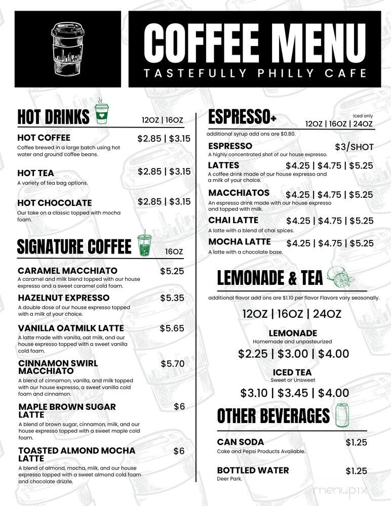 Tastefully Philly Cafe - Newport News, VA menu_pic