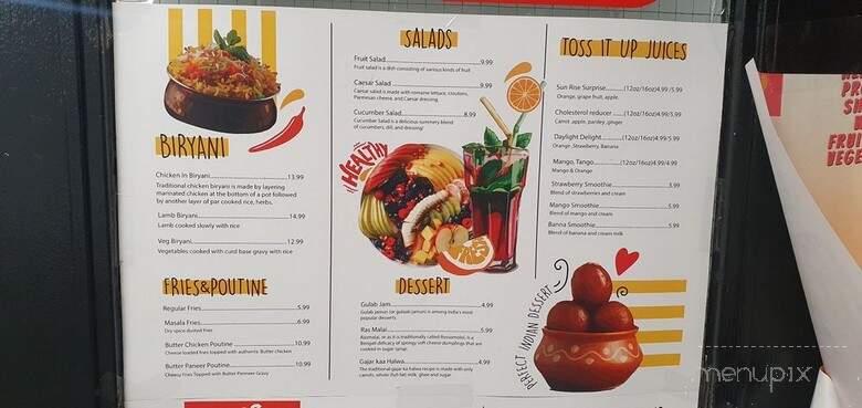 Toss It Up - Burlington, ON menu_pic
