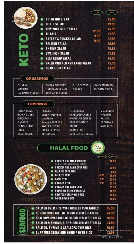 Vermont Chef - Bennington, VT menu_pic