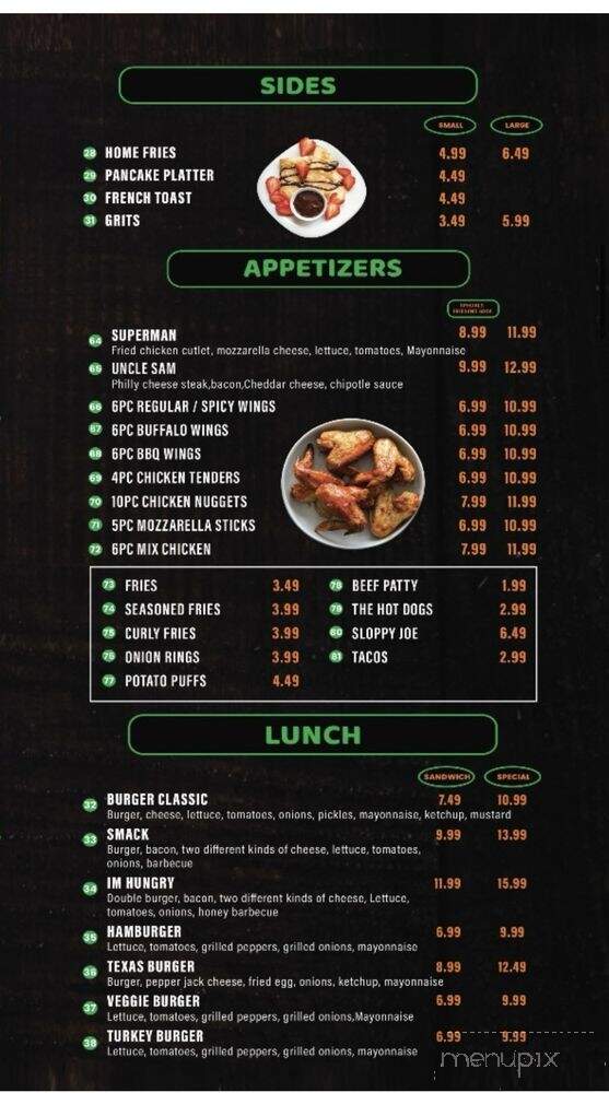 Vermont Chef - Bennington, VT menu_pic