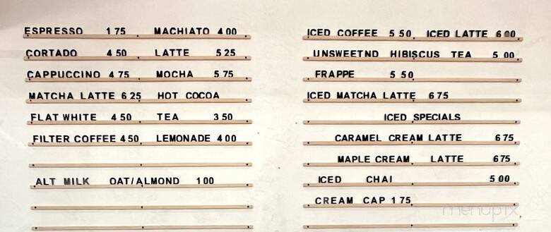 Bellas Bread and Butter - Los Angeles, CA menu_pic