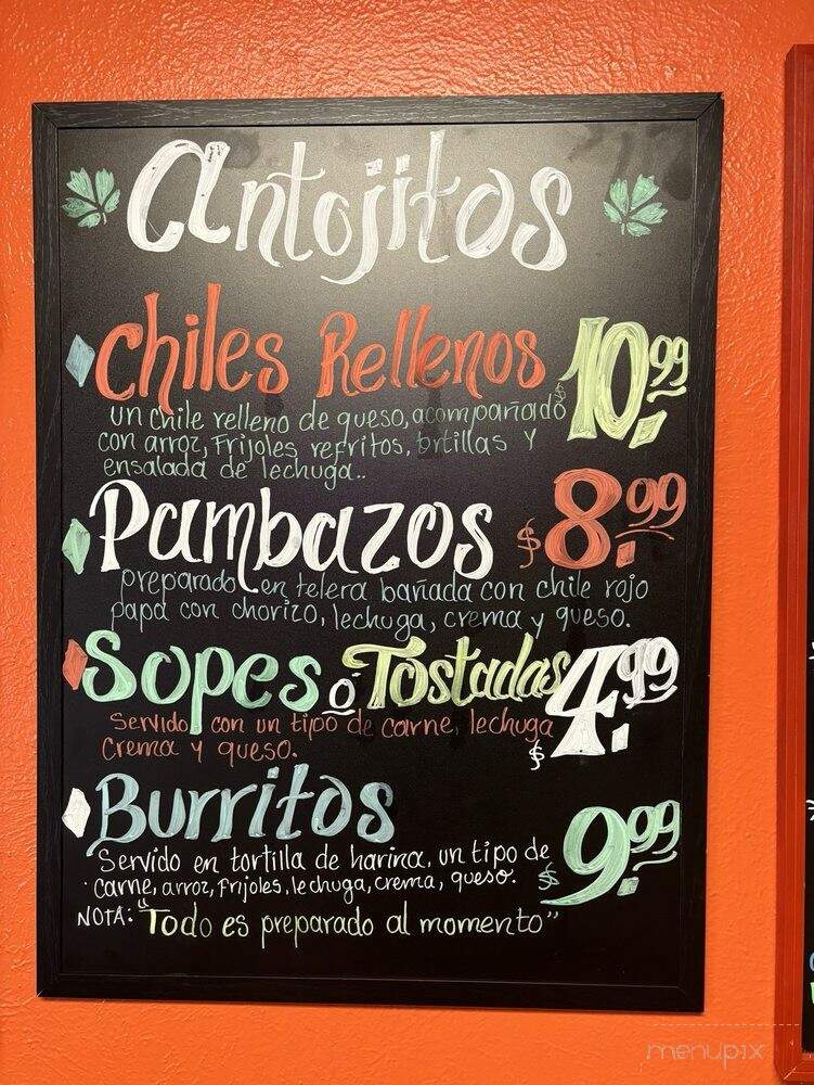 House Tamal - Garland, TX menu_pic