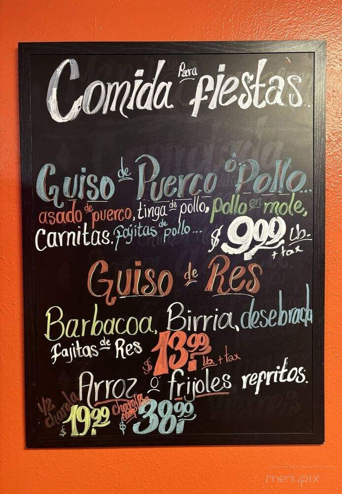 House Tamal - Garland, TX menu_pic