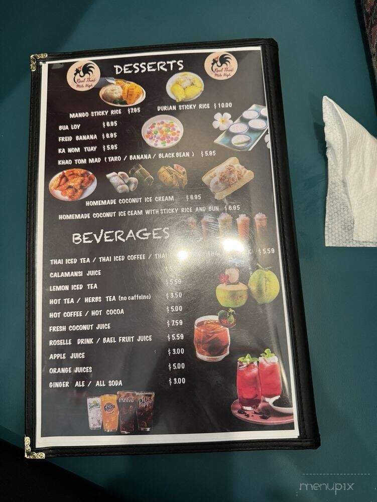 Real Thai Mile High - Aurora, CO menu_pic