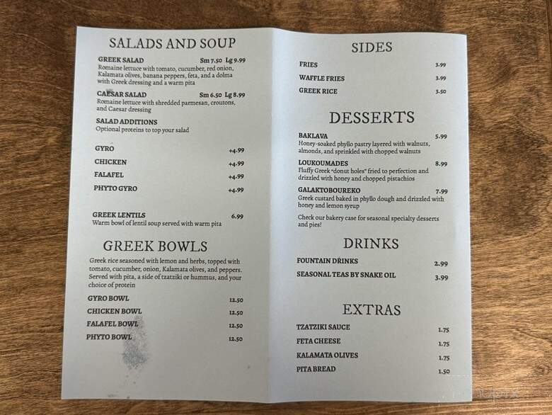 The Happy Greek - Lee's Summit, MO menu_pic