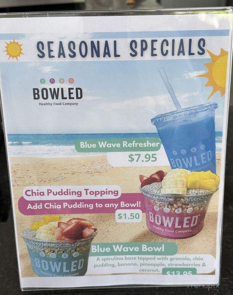 Bowled - Myrtle Beach, SC menu_pic