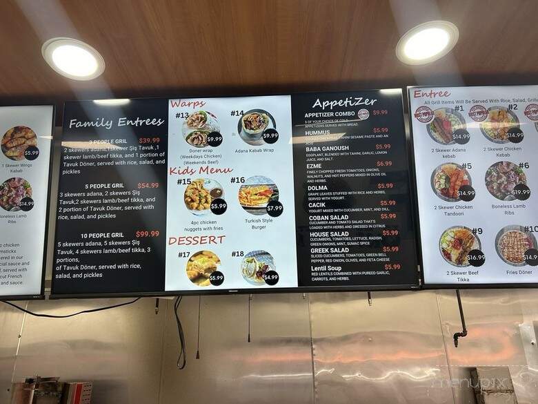 Brothers Turkish Cuisine - El Cajon, CA menu_pic