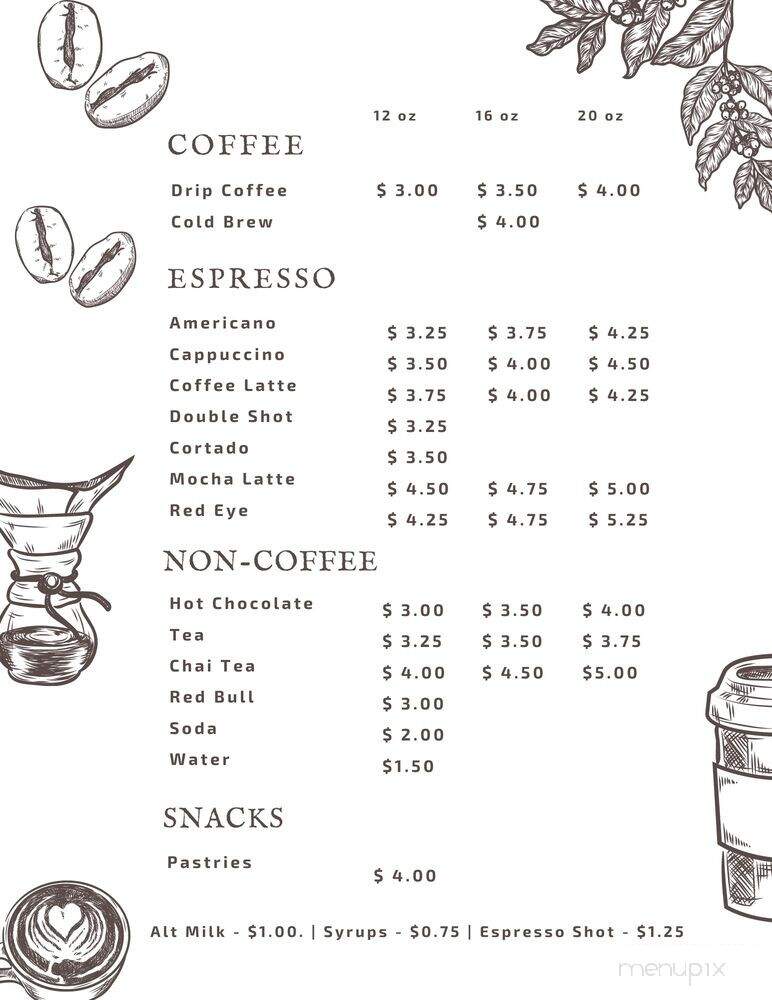Evermore Coffee - Lakewood, CO menu_pic