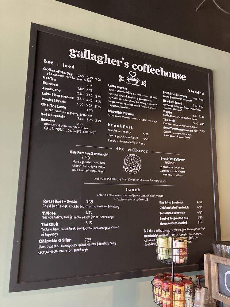 Gallagher's Coffeehouse - Shawnee, KS