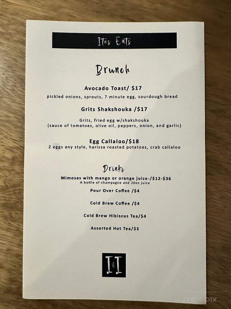 I&I Kitchen - San Luis Obispo, CA menu_pic