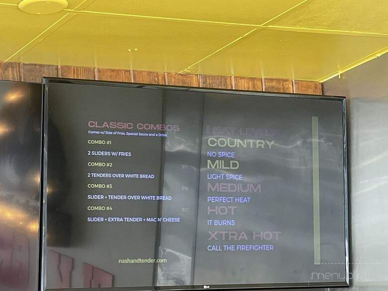 Nash + Tender - Elk Grove, CA menu_pic