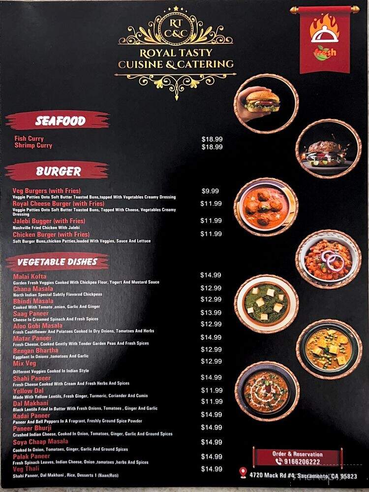 Royal Tasty Cuisine & Catering - Sacramento, CA menu_pic