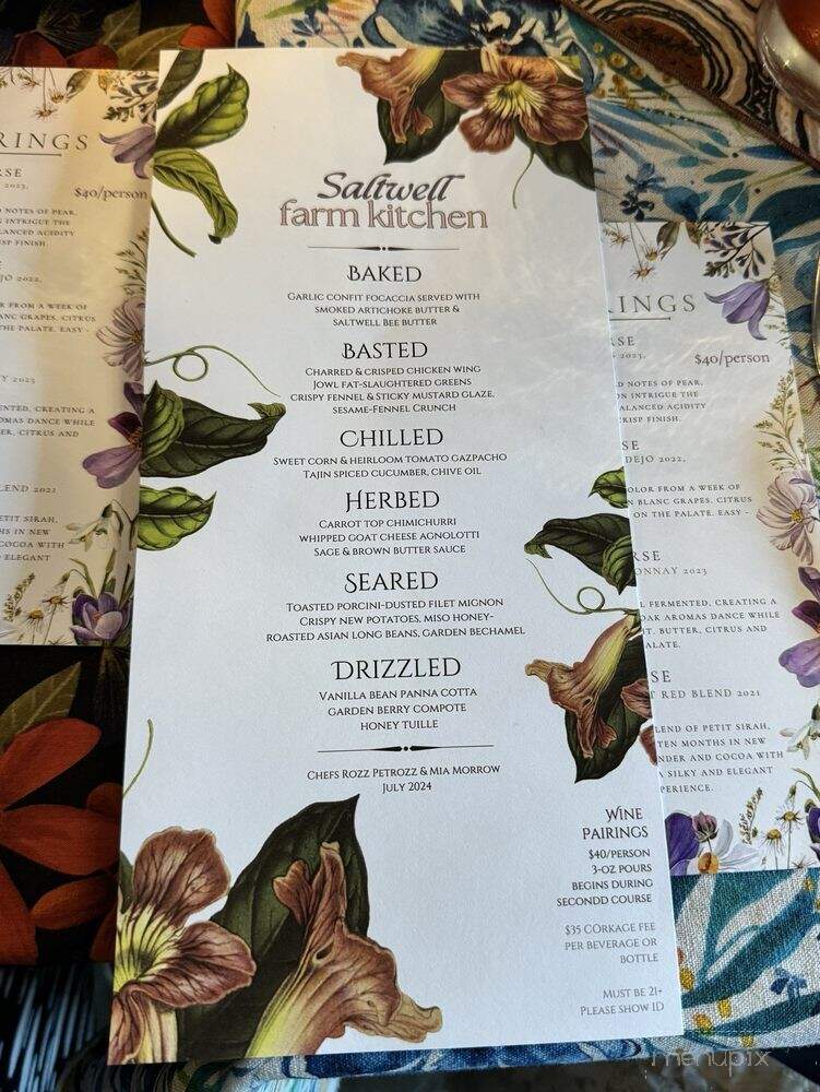 Saltwell Farm Kitchen - Overbrook, KS menu_pic