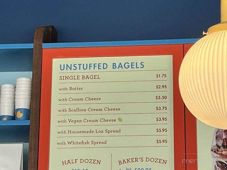 Moonrise Bagels - Poughkeepsie, NY menu_pic