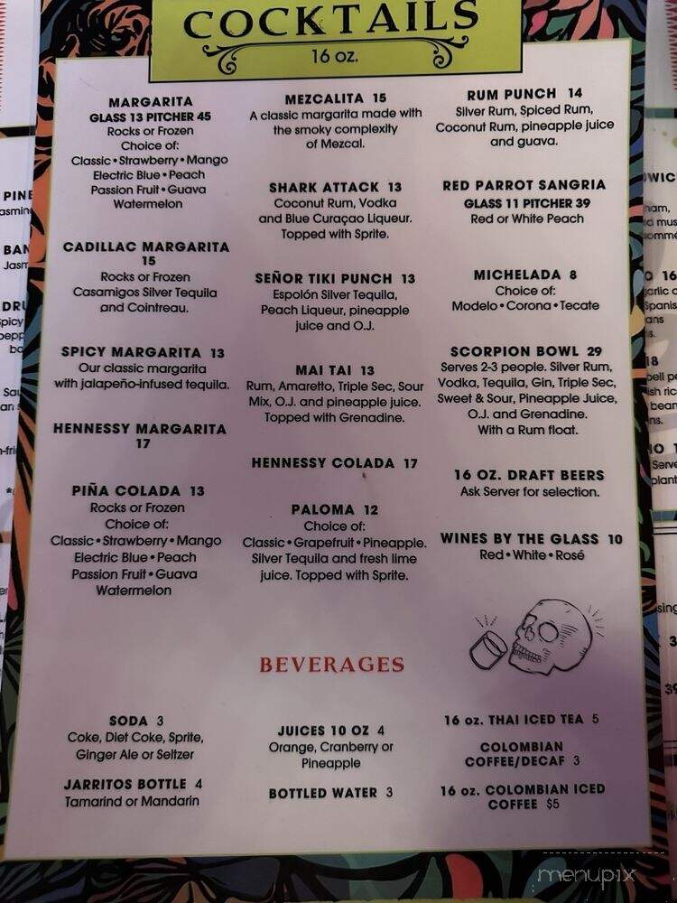 Red Parrot - Queens, NY menu_pic