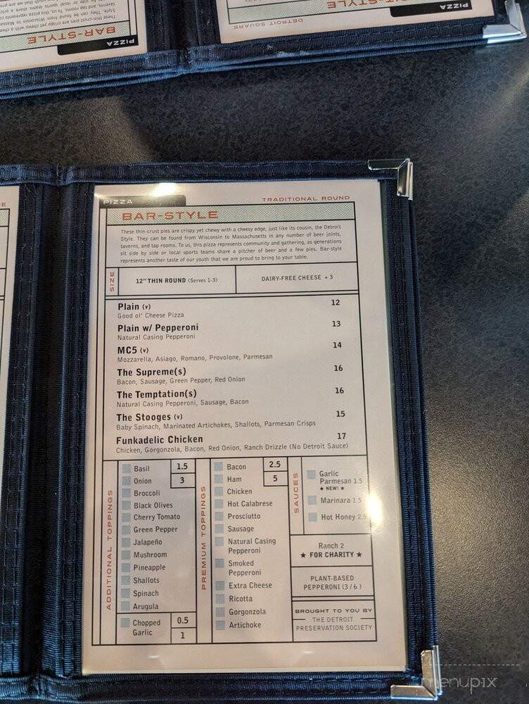 Via 313 - Webster, TX menu_pic
