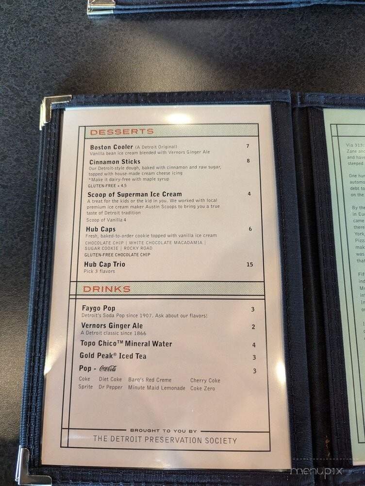 Via 313 - Webster, TX menu_pic