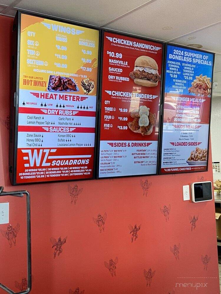 Wing Zone - Indianapolis, IN menu_pic