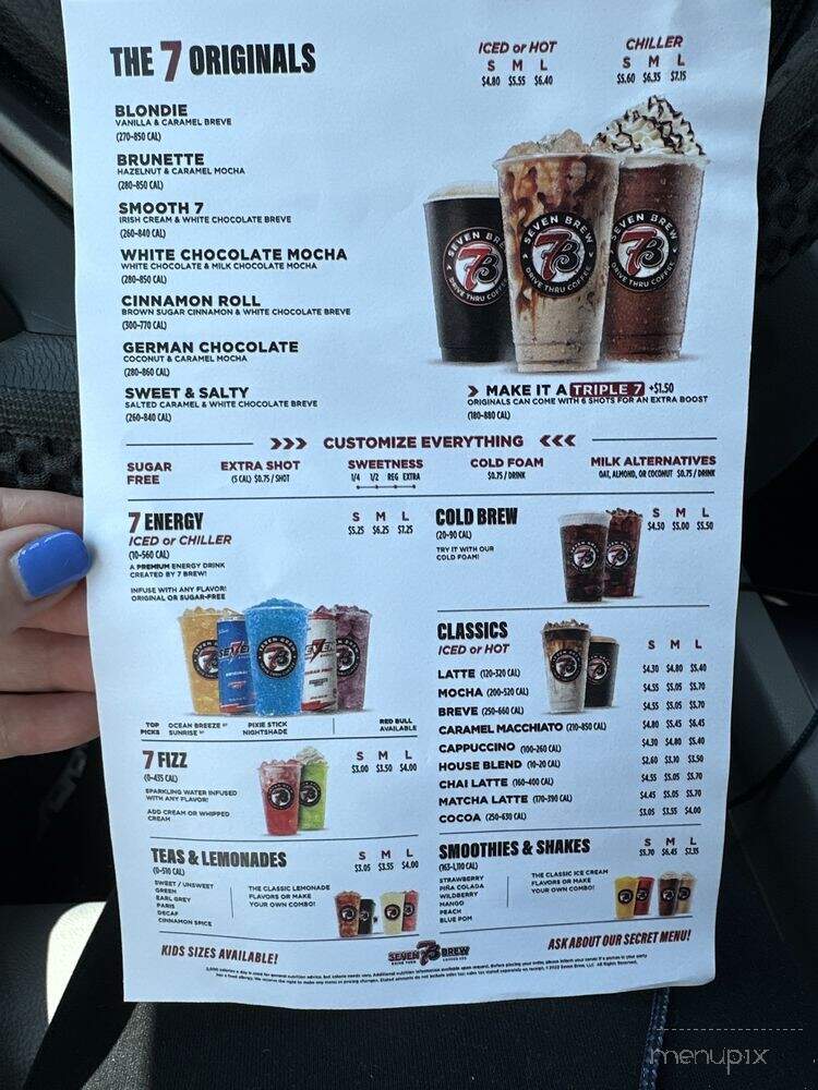 7 Brew Coffee - Midlothian, VA menu_pic