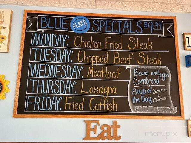Blue Plate Cafe - Broken Arrow, OK menu_pic