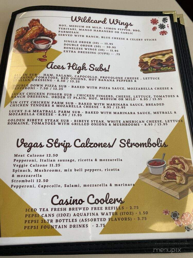 Casino Pizza - San Antonio, TX menu_pic
