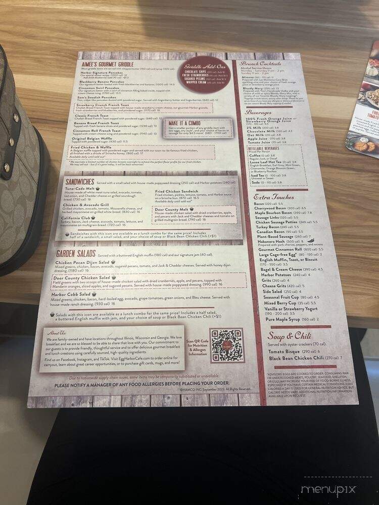 Egg Harbor Cafe - Brookhaven, GA menu_pic