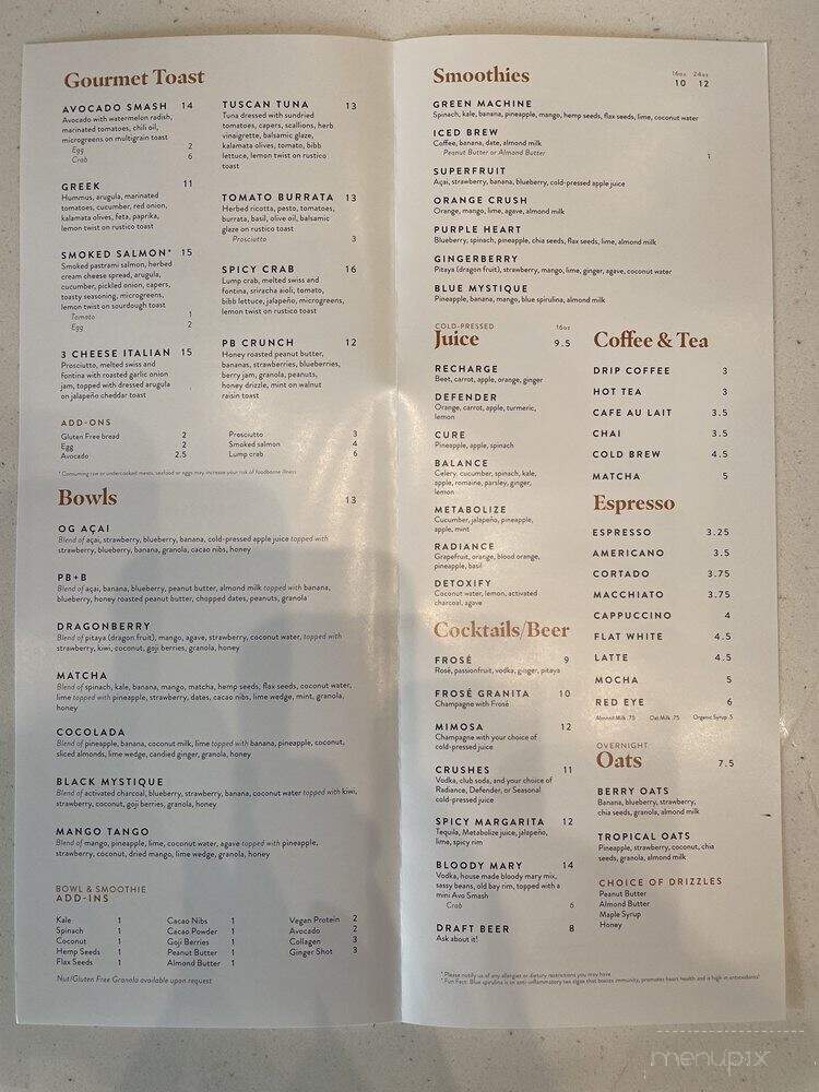 Toastique - Nashville, TN menu_pic