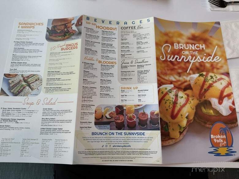Broken Yolk Cafe - Las Vegas, NV menu_pic