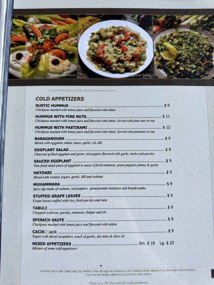 Istanbul Bay Authentic Mediterranean Restaurant - Staten Island, NY menu_pic
