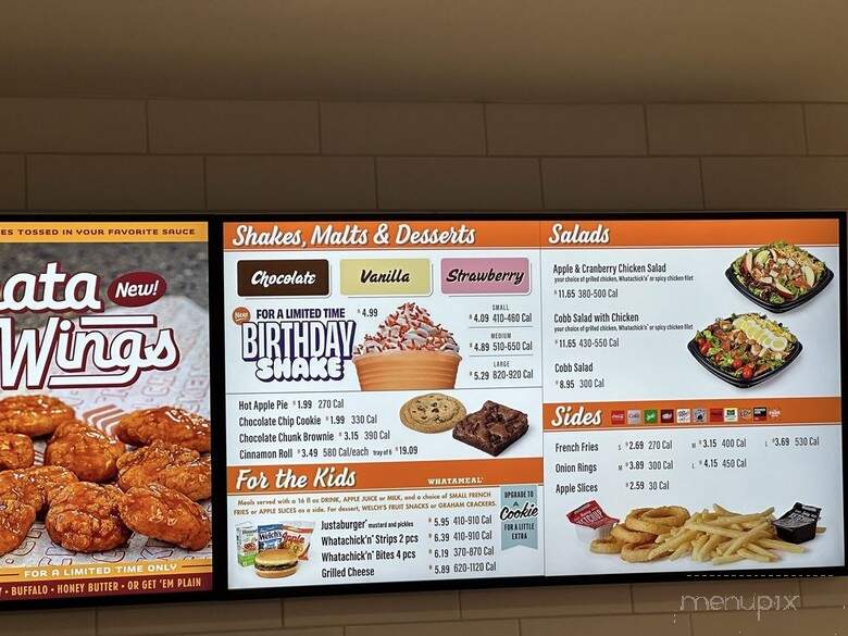 Whataburger - Fayetteville, GA menu_pic