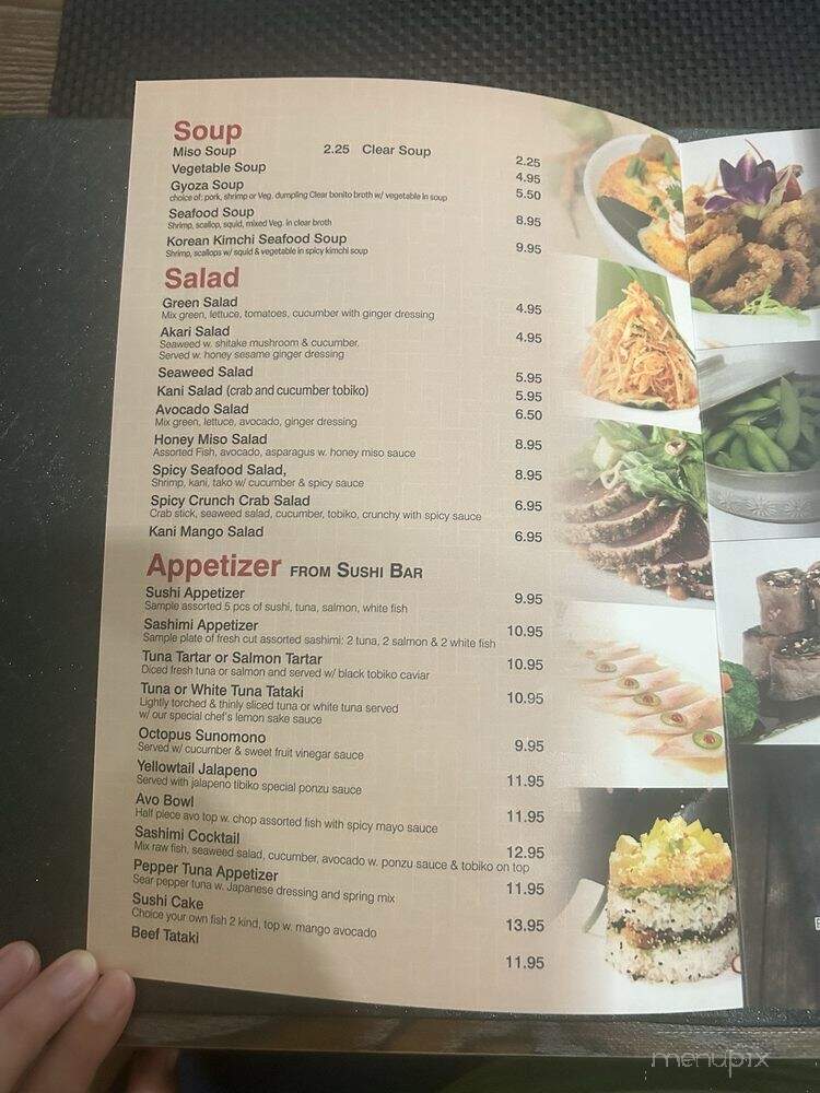 Akari II - Fishkill, NY menu_pic