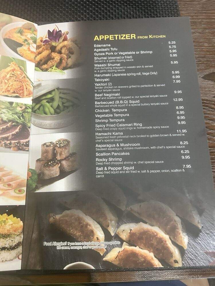 Akari II - Fishkill, NY menu_pic